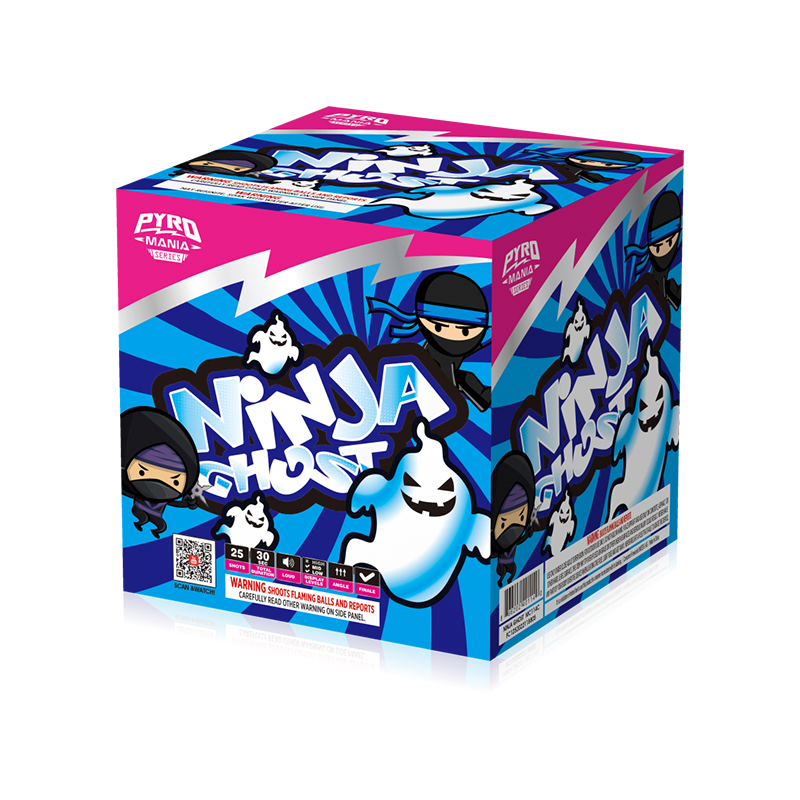 Ninja Ghost 25 Shots Cake Pelbagai MC114