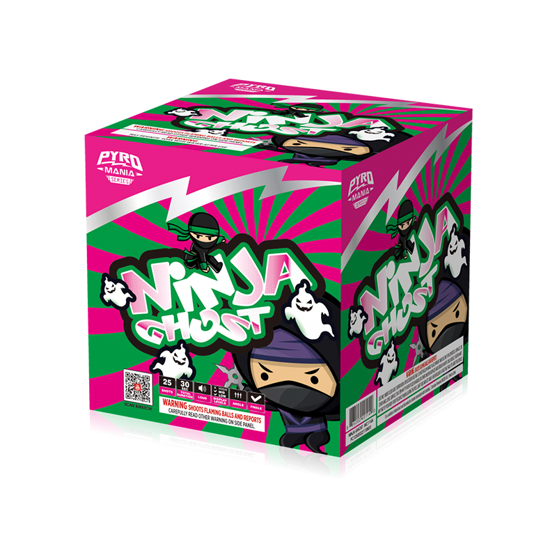 Ninja Ghost 25 Shots Cake Pelbagai MC114