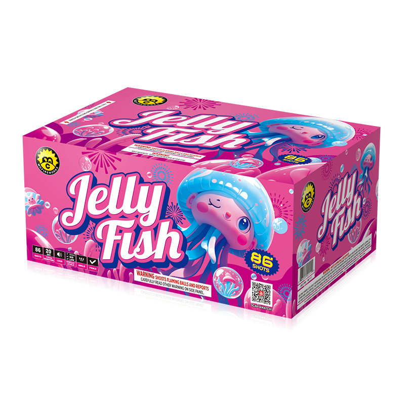 Jelly Fish 86 Shots 200g Cake MC111