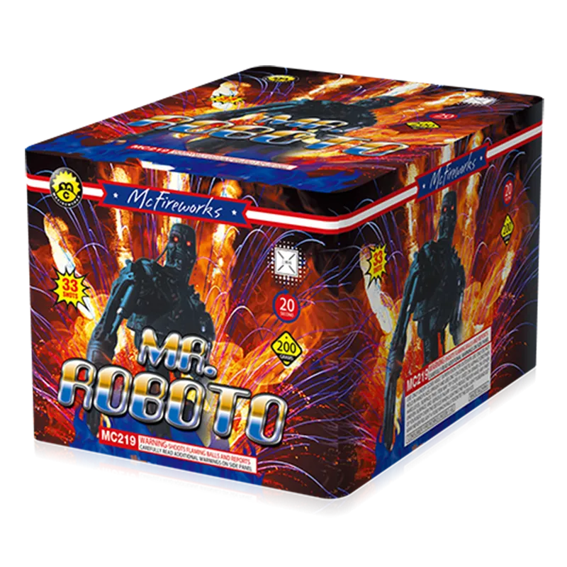 Encik Roboto 33 Shots 200G Cake MC219