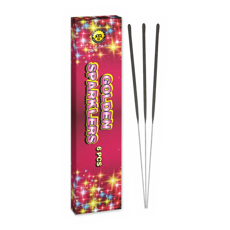 No.12 Sparklers Metal Emas MC1302