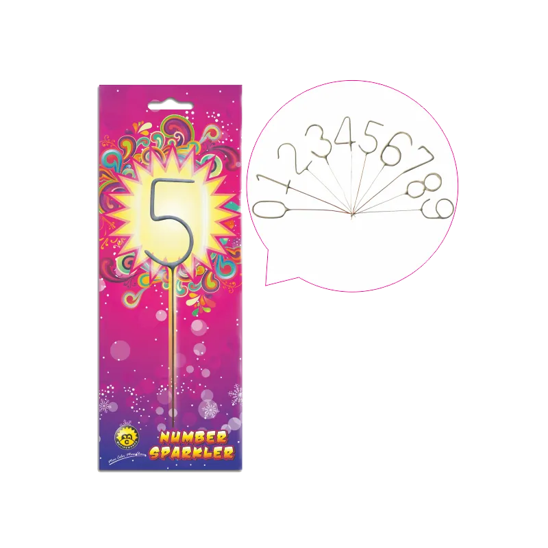 Nombor Sparklers MC1309