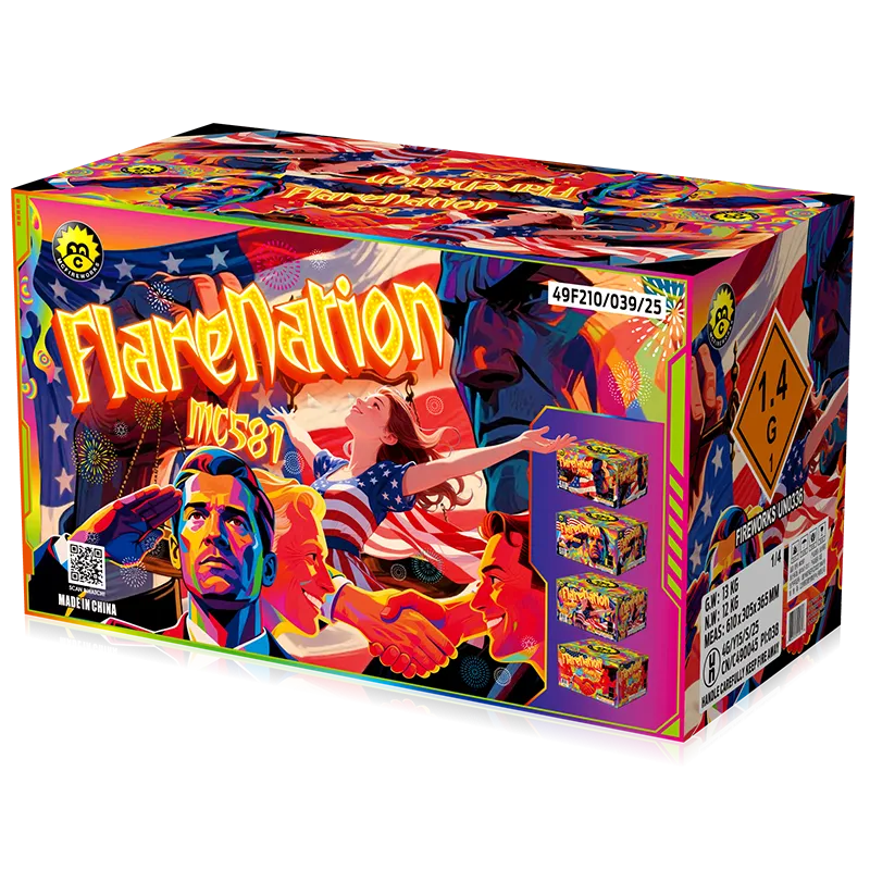 Kesamaan Flarenation 36 Shots 500g Cake Morship MC581D
