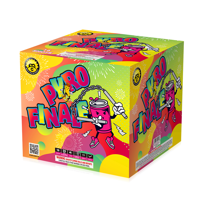 Pyro Finale 16 Shots 500g Cake Pelbagai MC517