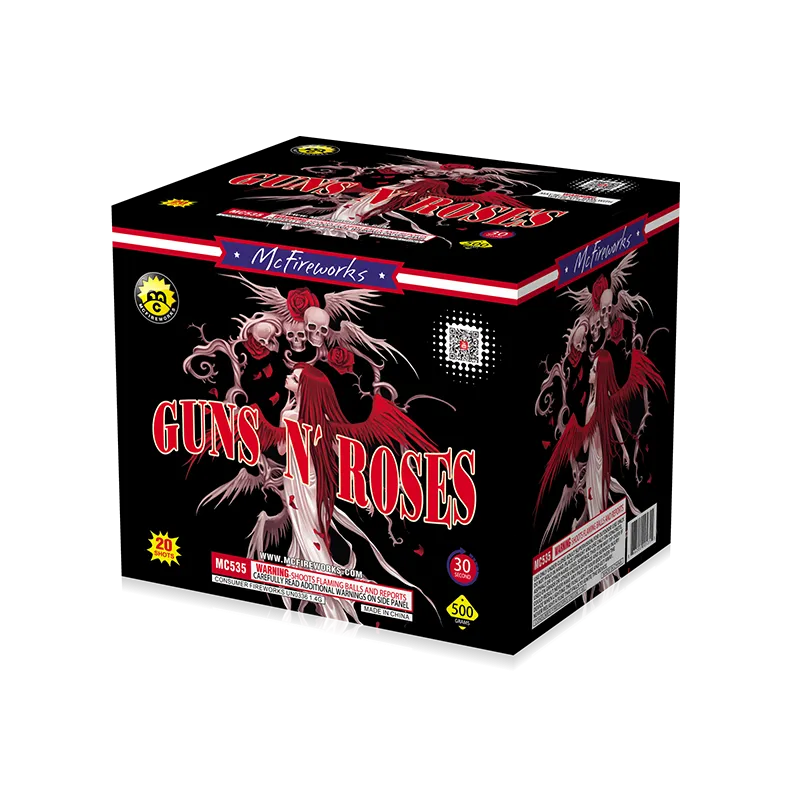 Guns N 'Roses 20 Shots 500g Cake MC535